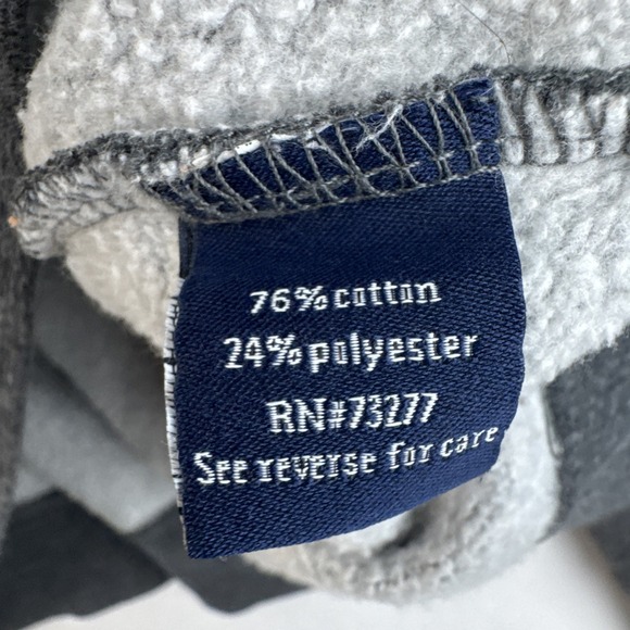 Croft & Barrow Sweatshirt Mens Large Gray Fleece 1/4 Zip Pullover - Picture 4 of 4